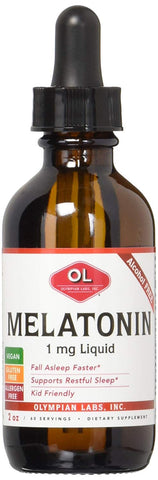 Olympian Labs Melatonin 1 Mg Liquid-2 Oz