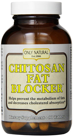 Only Natural Chitosan Fat Blocker-90 Tablets