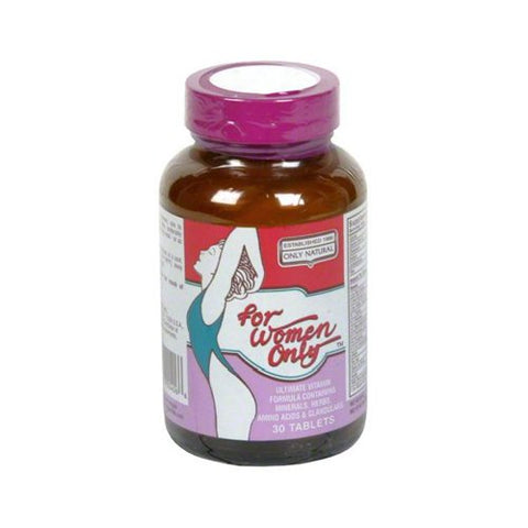 Only Natural For Women Only Once Daily Multivitamin-30 Tablets