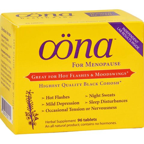 Oona For Menopause Hot Flashes & Moodswings-96 Tablets