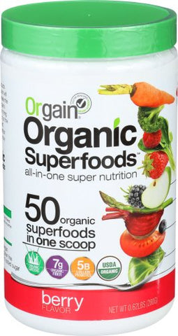 Orgain Organic Superfoods Berry Flavor-0.62 Lbs