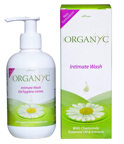 Corman Organic Intimate Wash With Chamomile Extracts-8.5 Oz