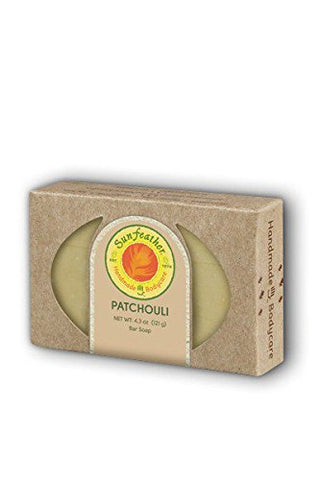 Sun Feather Handmade Patchouli Bar Soap-4.3 Oz