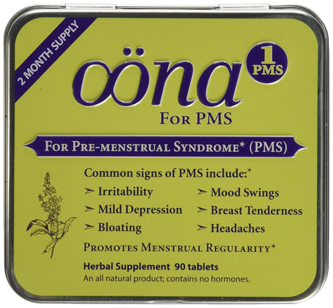 Oona For Pre Menstrual Syndrome-90 Tablets