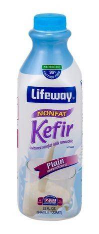 Lifeway Kefir, Nonfat, Unsweetened - 32 Ounces