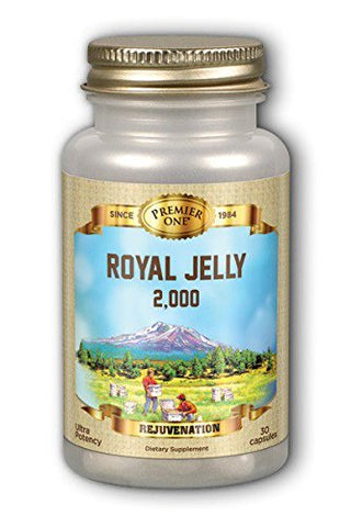 Premier One Royal Jelly 2000 Rejuvenation Ultra Potency-30 Capsules