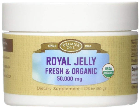 Premier One Royal Jelly 50000 Mg Fresh & Organic-1.76 Oz Note: Need To Be Refrigerated