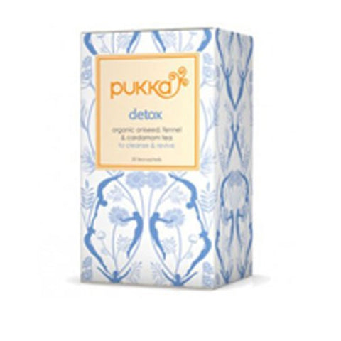 Pukka Detox Tea 20 Herbal Tea Sachets-1.41 Oz