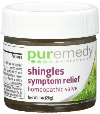 Puremedy Shingles Symptom Relief Homeopathic Salve-1 Oz