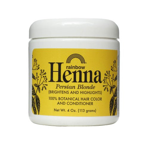 Rainbow Henna Hair Color & Conditioner Blonde-4 Oz