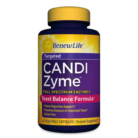 Renew Life CandiZYME Powerful Multi-Enzyme Formula-45 Vegetable Capsules