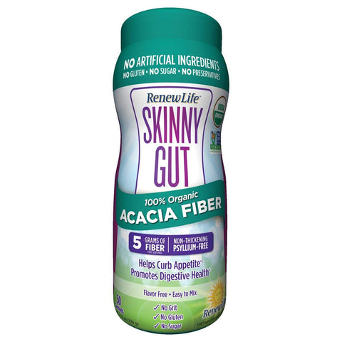 Renew Life Skinny Gut Organic Acacia Fiber 5 Grams-11.9 Oz