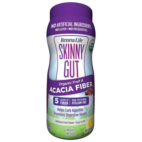 Renew Life Skinny Gut Organic Fruit & Acacia Fiber 5 Grams Fruit Flavor-9 Oz