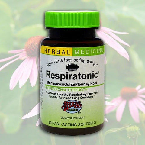 Herbs Etc Respiratonic Professional Strength-30 Fast Acting Softgels