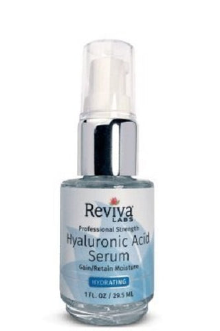 Reviva Labs Hylauronic Acid Serum Gain & Retain Skin Moisture-1 Oz