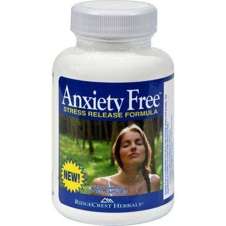 Ridgecrest Herbals Anxiety Free Stress Release Formula