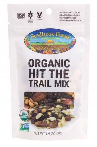 SunRidge Farms Organic Hit The Trail Mix - 2.4 Ounces