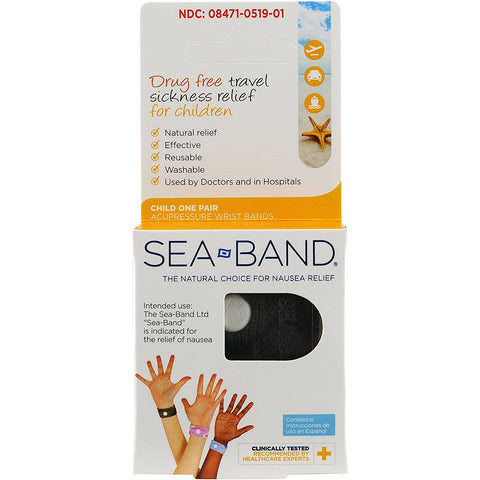 Sea Band Natural Choice For Nauses Relief For Child