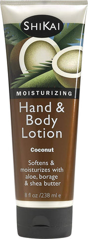 Shikai Hand & Body Lotion Coconut-8 Oz