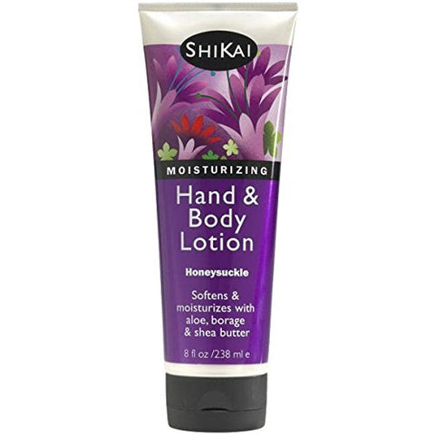 Shikai Hand & Body Lotion Honeysuckle-8 Oz
