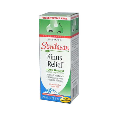 Similasan Sinus Relief Multi Sympton Relief-20 Ml