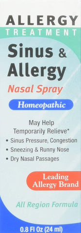 Bio Allers Allergy Treatment Sinus & Allergy Nasal Spray-0.8 Oz
