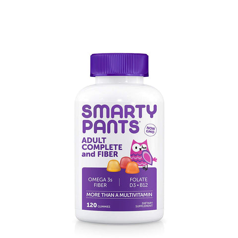 Smarty Pants Adult Complete Multivitamin & Fiber-120 Gummies