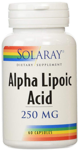 Solaray Alpha Lipoic Acid 250 Mg-60 Capsules