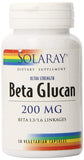 Solaray Beta Glucan 200 Mg-30 Vegetarian Capsules