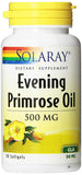 Solaray Evening Primrose Oil 500 Mg-90 Softgels