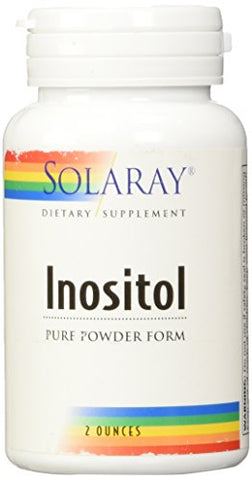 Solaray Inositol Pure Powder Form-2 Ounces
