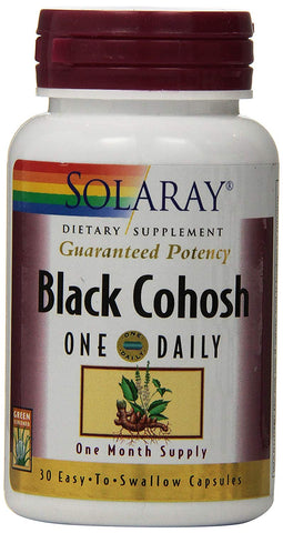 Solaray Black Cohosh One Daily-30 Capsules