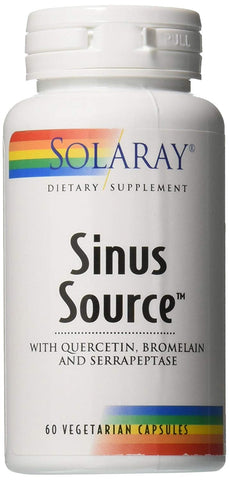 Solaray Sinus Source-60 Vegetarian Capsules