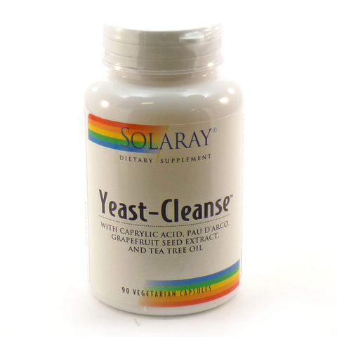 Solaray Yeast-Cleanse-90 Vegetarian Tablets