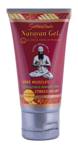 Narayan Gel Stress Relief Sore Muscles Regular Strength-2 Oz