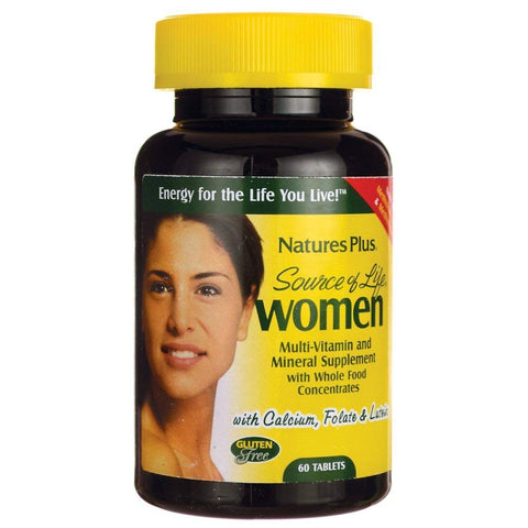 Natures Plus Source Of Life Women Multivitamin & Mineral-60 Tablets
