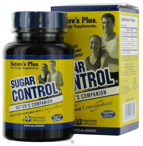 Natures Plus Sugar Control Dieter's Companion-60 Vegetarian Capsules