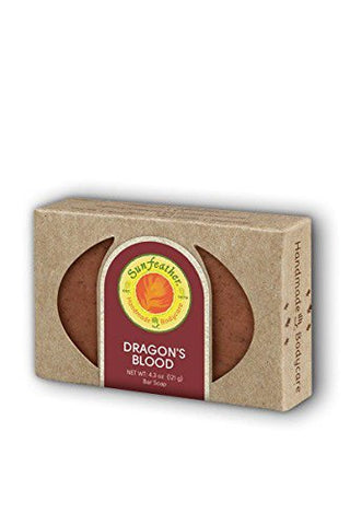 Sun Feather Handmade Dragon's Blood Bar Soap-4.3 Oz