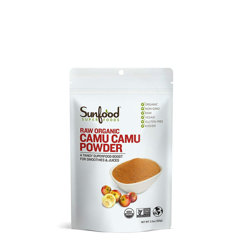 Sunfood Superfoods Raw Organic Camu Camu Powder-3.5 Oz