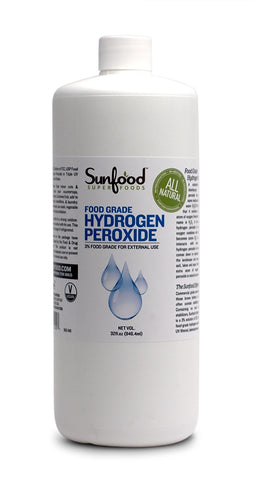 Sunfood Superfoods Food Grade Hydrogen Peroxide-32 Oz
