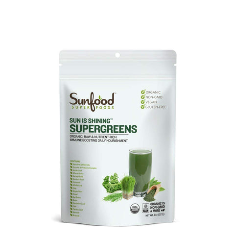 Sunfood Superfoods Sun Is Shining Supergreens-8 Oz