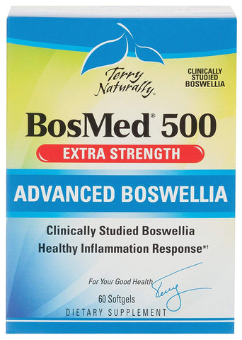 Terry Naturally BosMed 500 Extra Strength Advanced Boswellia-60 Softgels