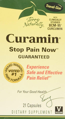 Terry Naturally Curamin Stop Pain Now-21 Capsules