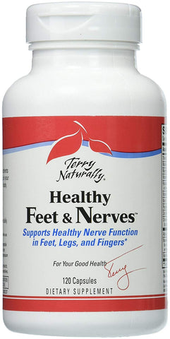Terry Naturally Healthy Feet & Nerves-120 Capsules
