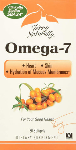 Terry Naturally Omega-7 For Your Good Health-60 Softgels