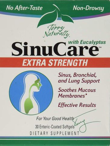 Terry Naturally Sinu Care Extra Strength-30 Enteric Coated Softgels