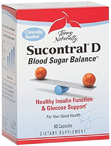 Terry Naturally Sucontral D Blood Sugar Balance-60 Capsules