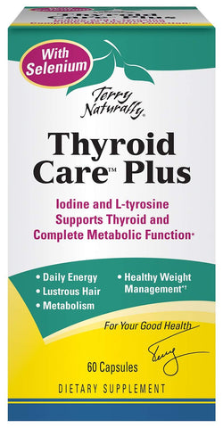Terry Naturally Thyroid Care Plus-60 Capsules