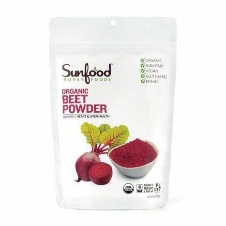 Sunfood Superfoods Organic Beet Powder - 8 Ounces