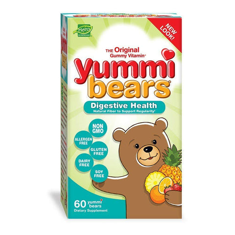 Hero Nutritionals Yummi Bears Fiber-60 Gummy Bears